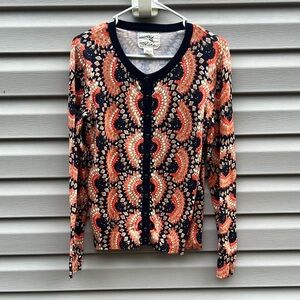 Colorful Patterned Women's Sweater